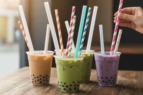 Boba-Strohhalm-Größen- und Materialleitfaden für Bubble-Tea-Läden
