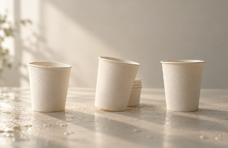 PE-, PLA- und wässrige Becher: Welche Beschichtung wird bei der Lagerung zuerst beschädigt?